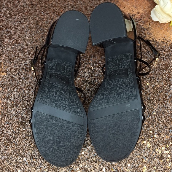 Circus by Sam Edelman Black Strappy Heels - Picture 6 of 8